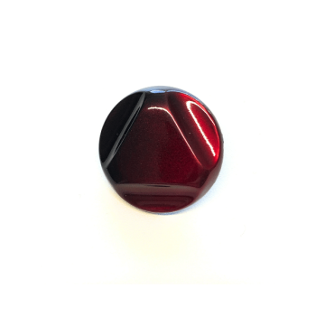 Knopf - 23 mm - bordeaux mit Farbverlauf